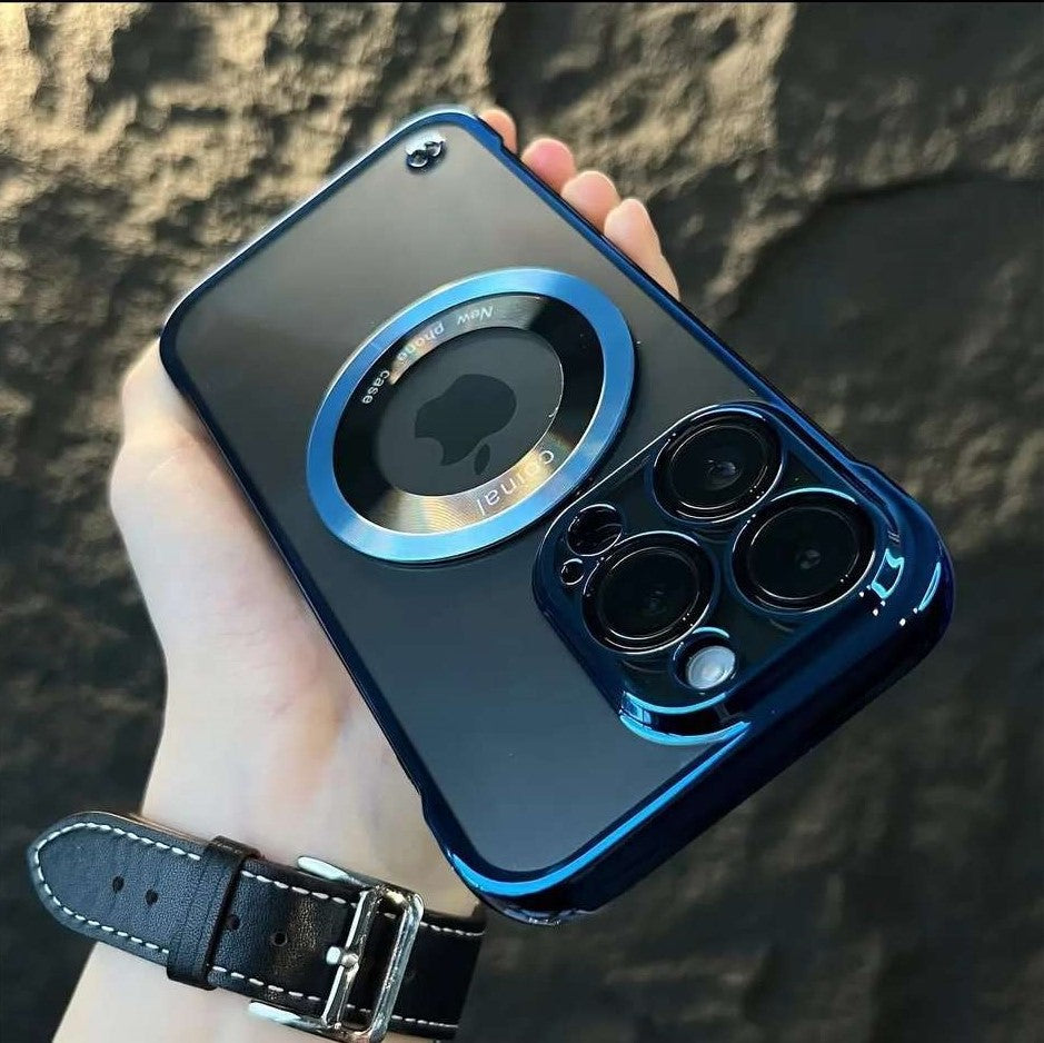 Ultra Thin Magsafing Clear Borderless iPhone case