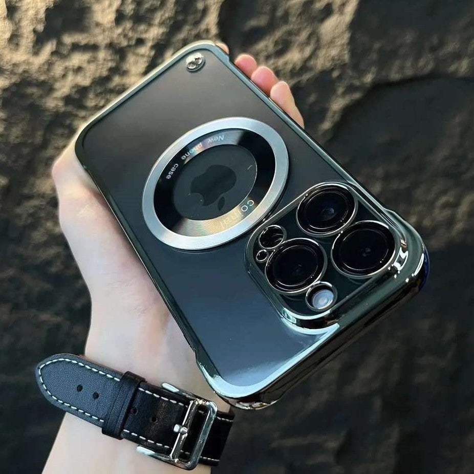 Ultra Thin Magsafing Clear Borderless iPhone case