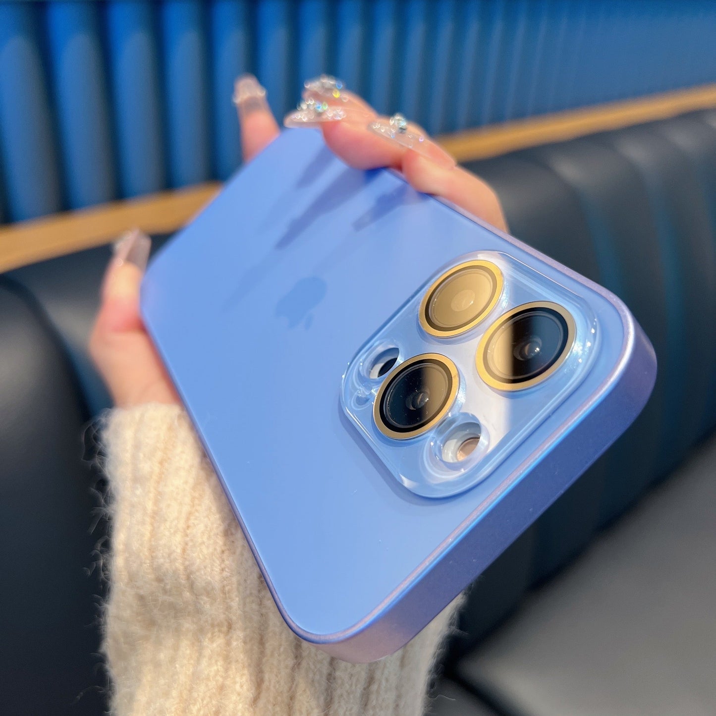 High-class Frosted Anty-Drop Lens Protection Film Case