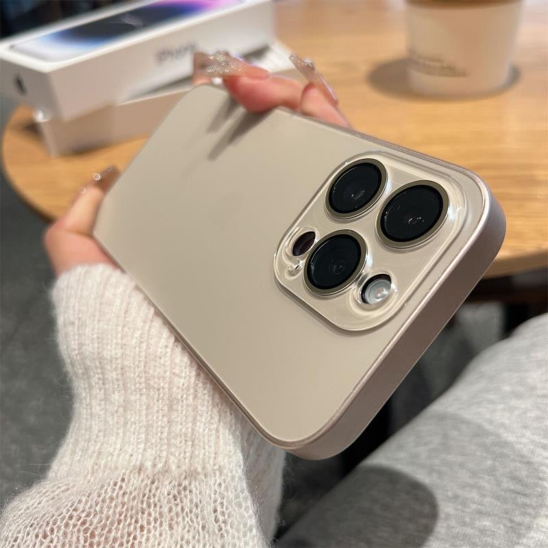 High-class Frosted Anty-Drop Lens Protection Film Case