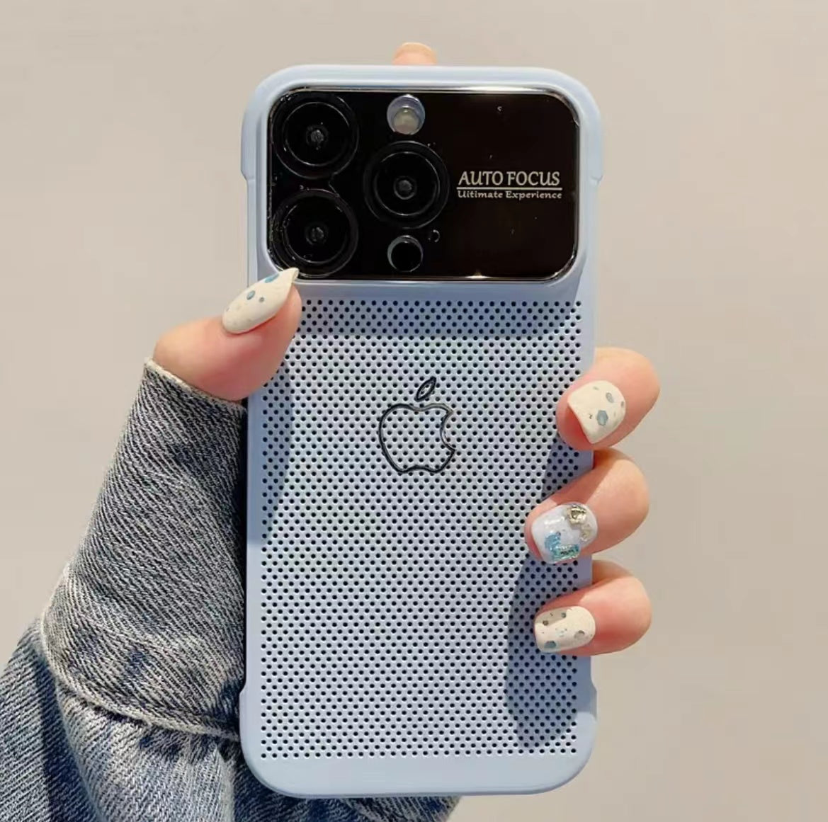 جراب هاتف Apple الجديد، قابل للتهوية، ومُبدد للحرارة، بدون إطار