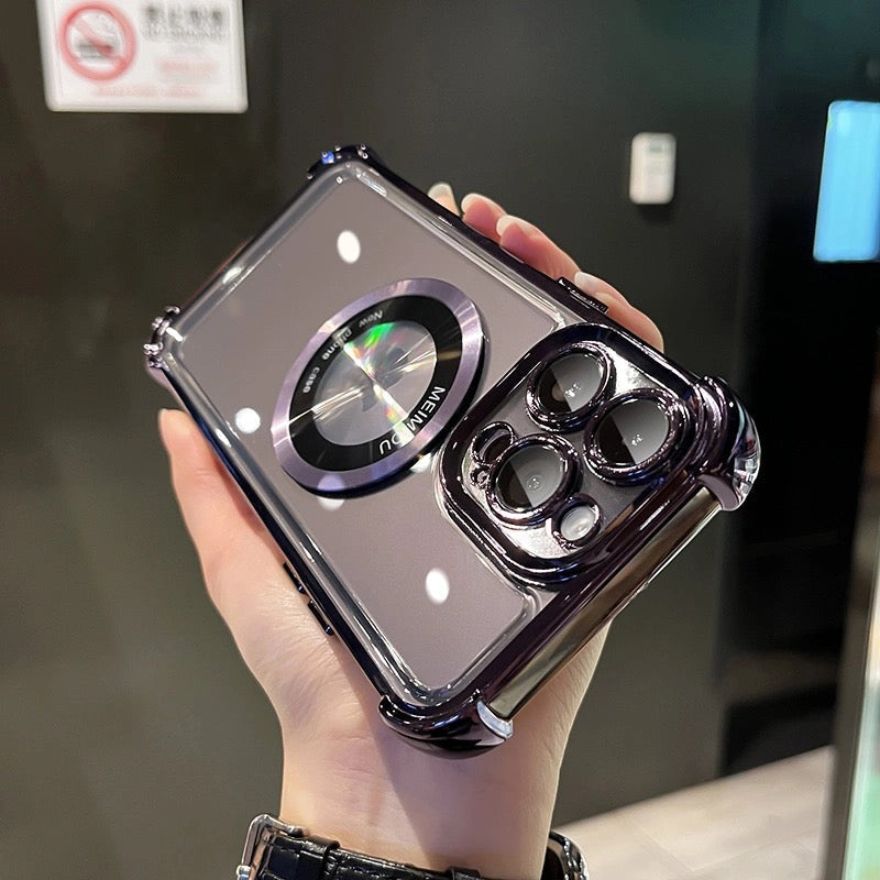 New magnetic iPhone airbag mobile phone case, advanced and simple