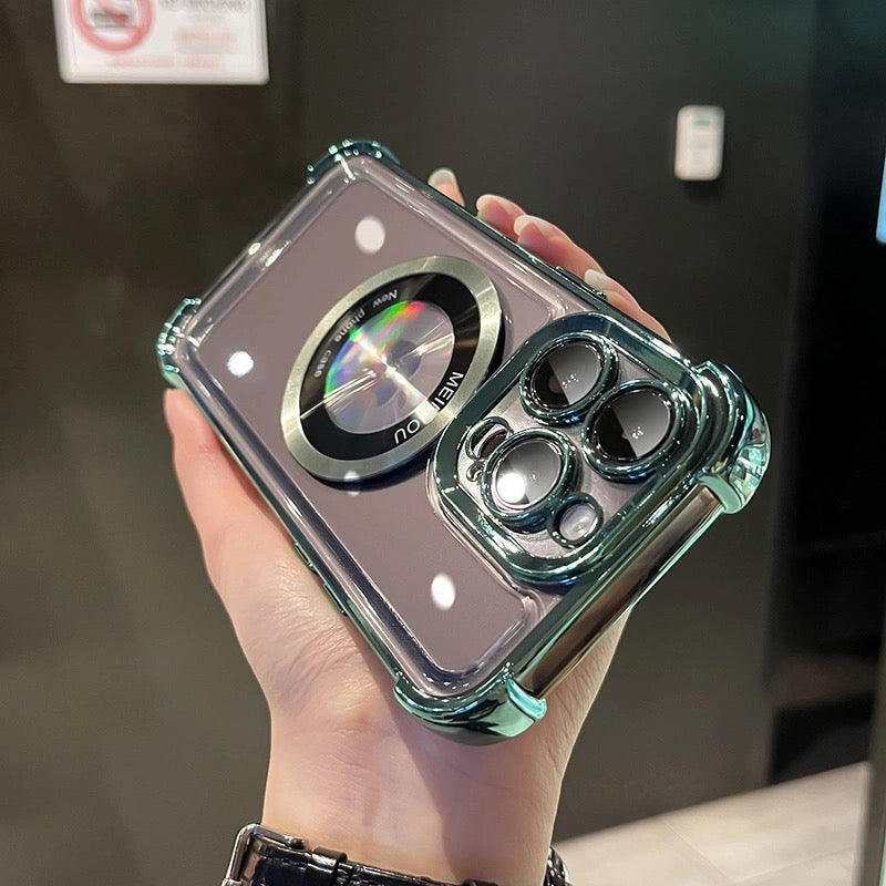 New magnetic iPhone airbag mobile phone case, advanced and simple