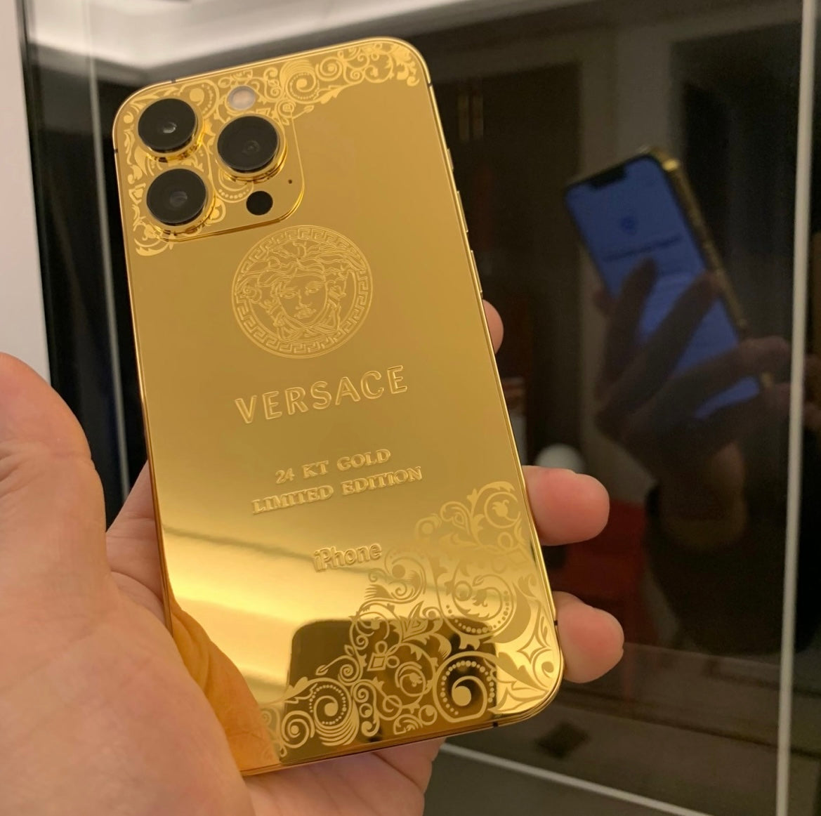 BEYONDSKY is suitable for iPhone11pro-16ProMax gold version mobile phone case 13Pro limited customized back cover