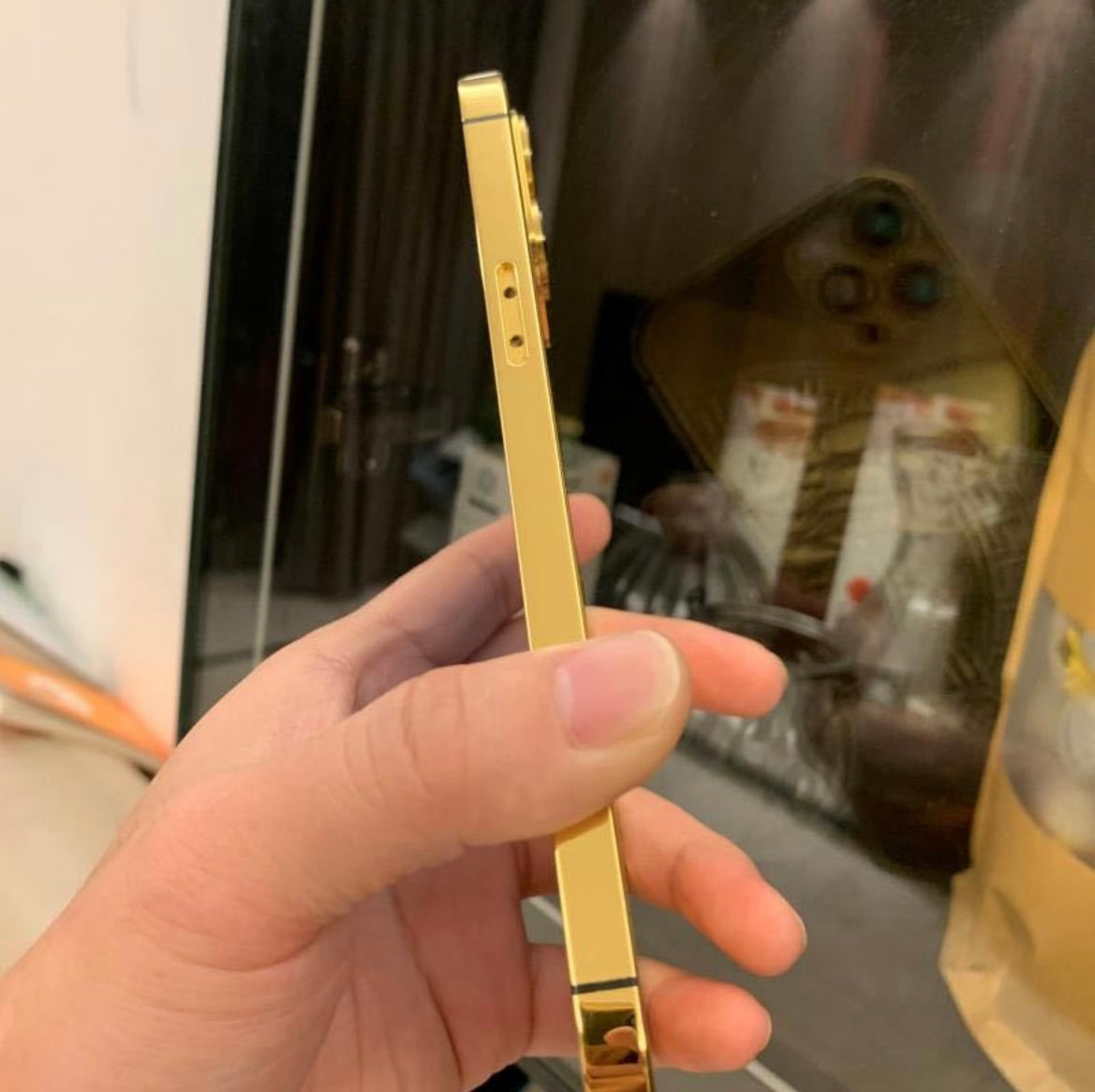 BEYONDSKY is suitable for iPhone11pro-16ProMax gold version mobile phone case 13Pro limited customized back cover