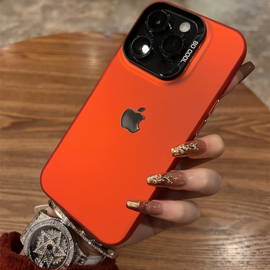 Black mirror red frosted mobile phone case. New iphone11-15promax