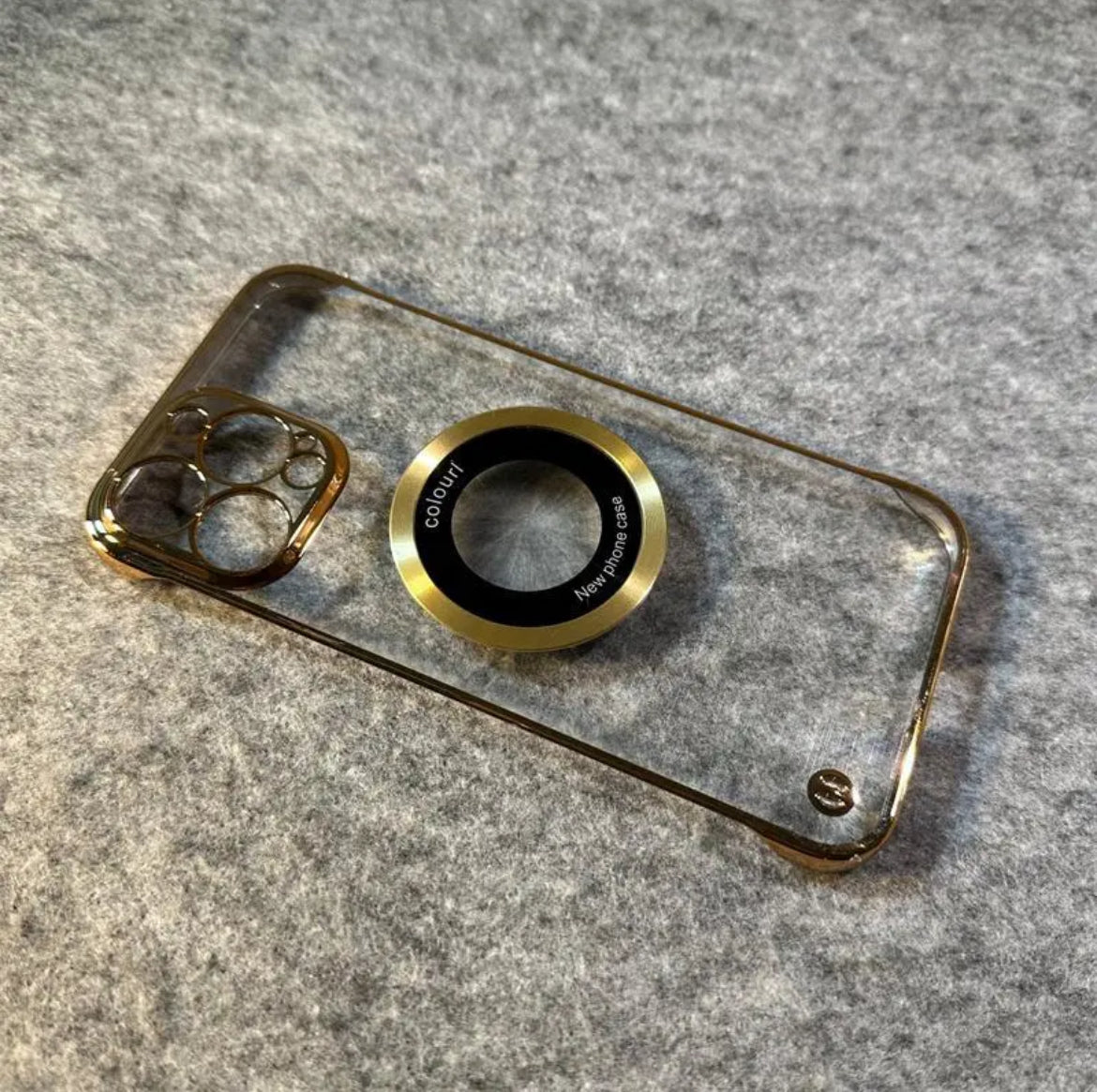 Ultra Thin Magsafing Clear Borderless iPhone case