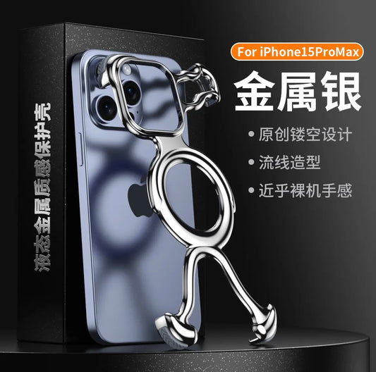 Hollow Apple 16-13 magnetic heat dissipation light and luxurious high-end protective cover