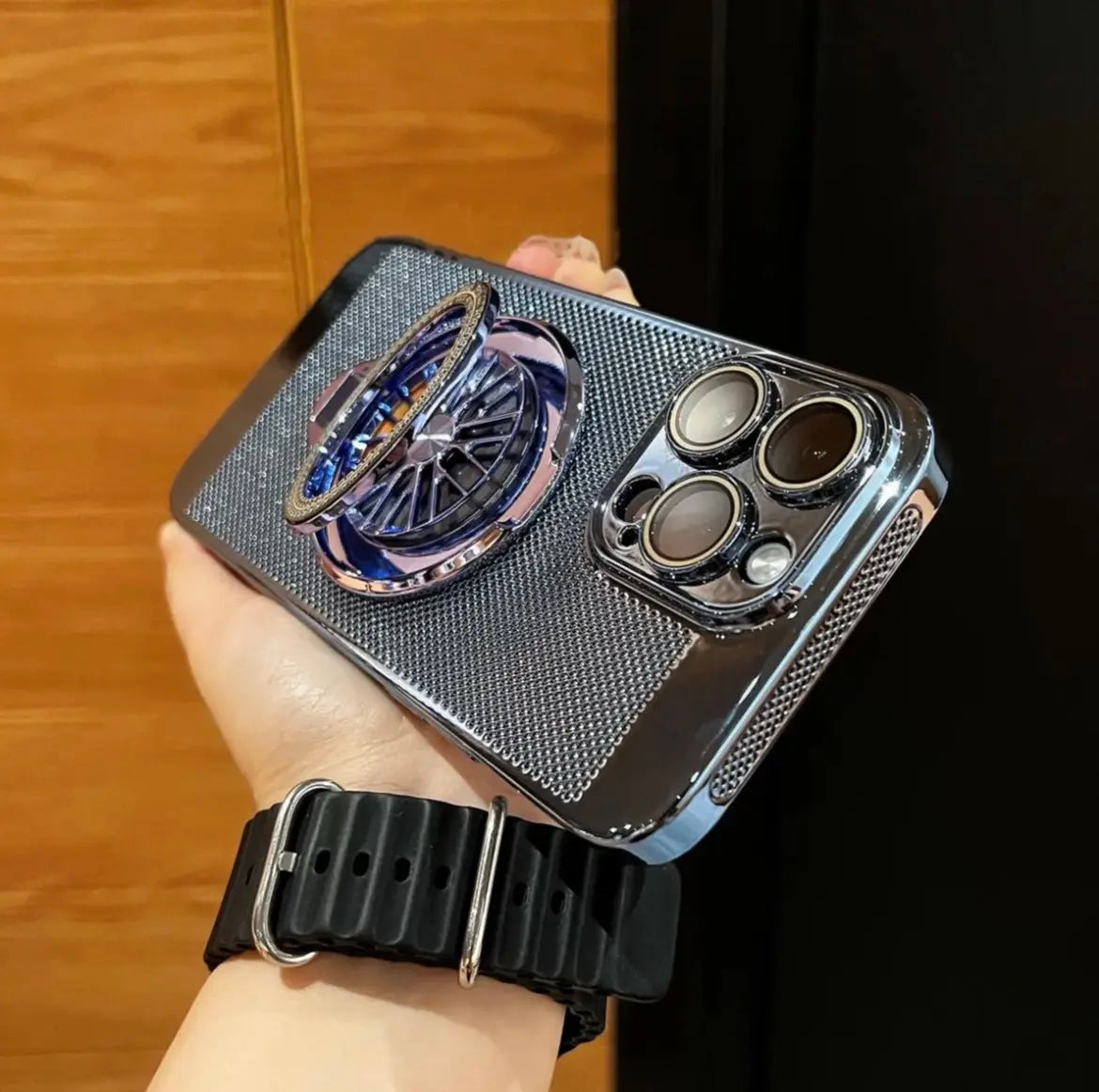 Apple 16-11 shell rotating gyroscope bracket honeycomb heat dissipation ultra-thin