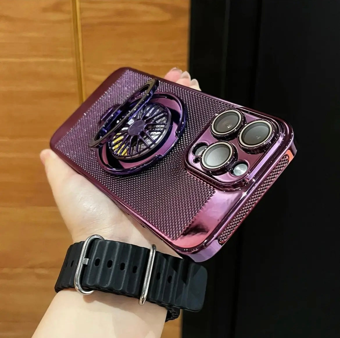 Apple 16-11 shell rotating gyroscope bracket honeycomb heat dissipation ultra-thin