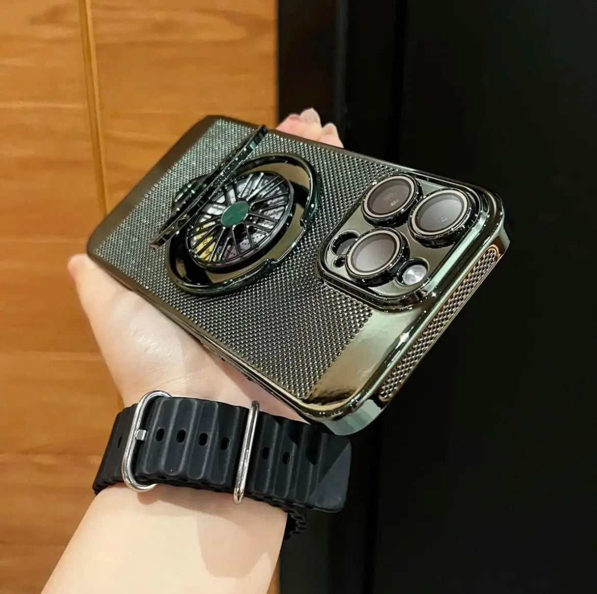 Apple 16-11 shell rotating gyroscope bracket honeycomb heat dissipation ultra-thin