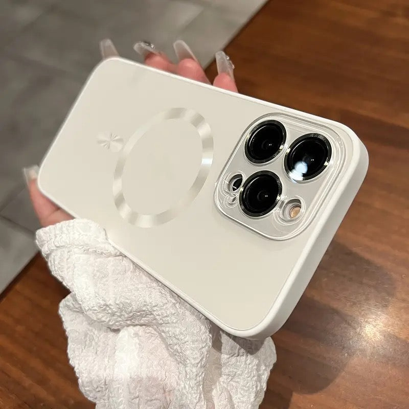 Yubo is suitable for Apple 16-11 mobile phone case magnetic charging full coverage frosted lens film