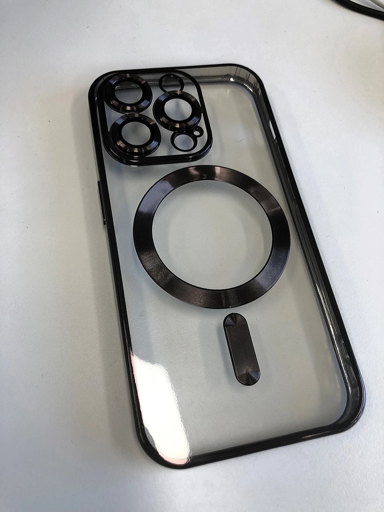 Nebula magnetic iPhone 16/11 mobile phone case new transparent with lens film