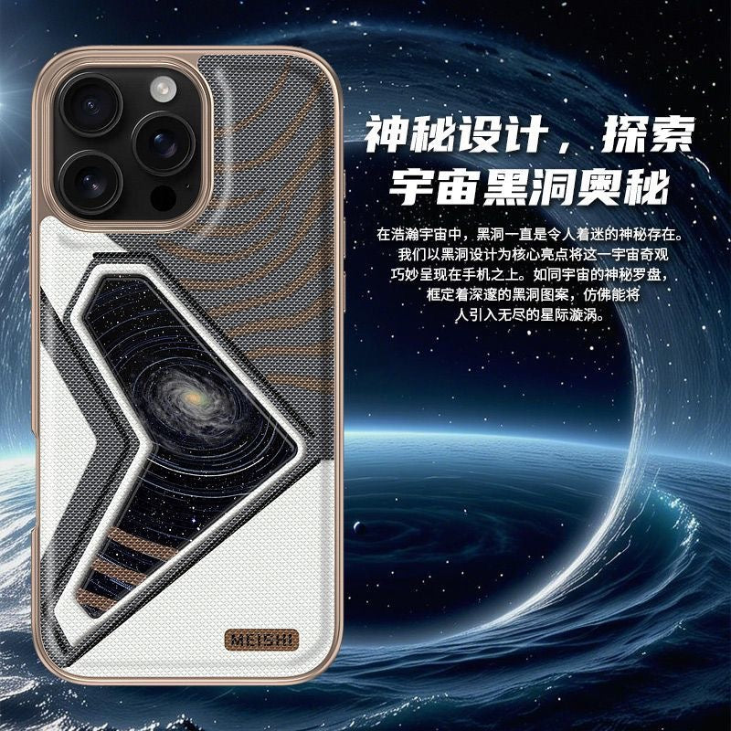 Apple 16-15 mobile phone case full cover anti-fall plain leather dirt-resistant trendy style