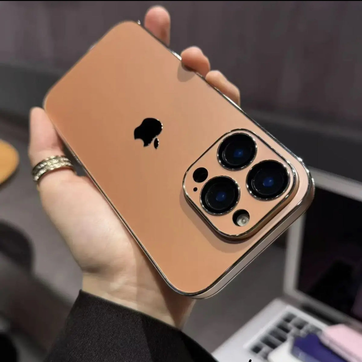 Frosted AG Apple 16-13 mobile phone case with lens film all-inclusive hard shell