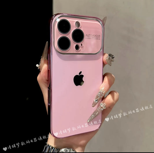Apple 17/16/15/14/13/12/11 New Version Big Window Lens Protector iPhone Case