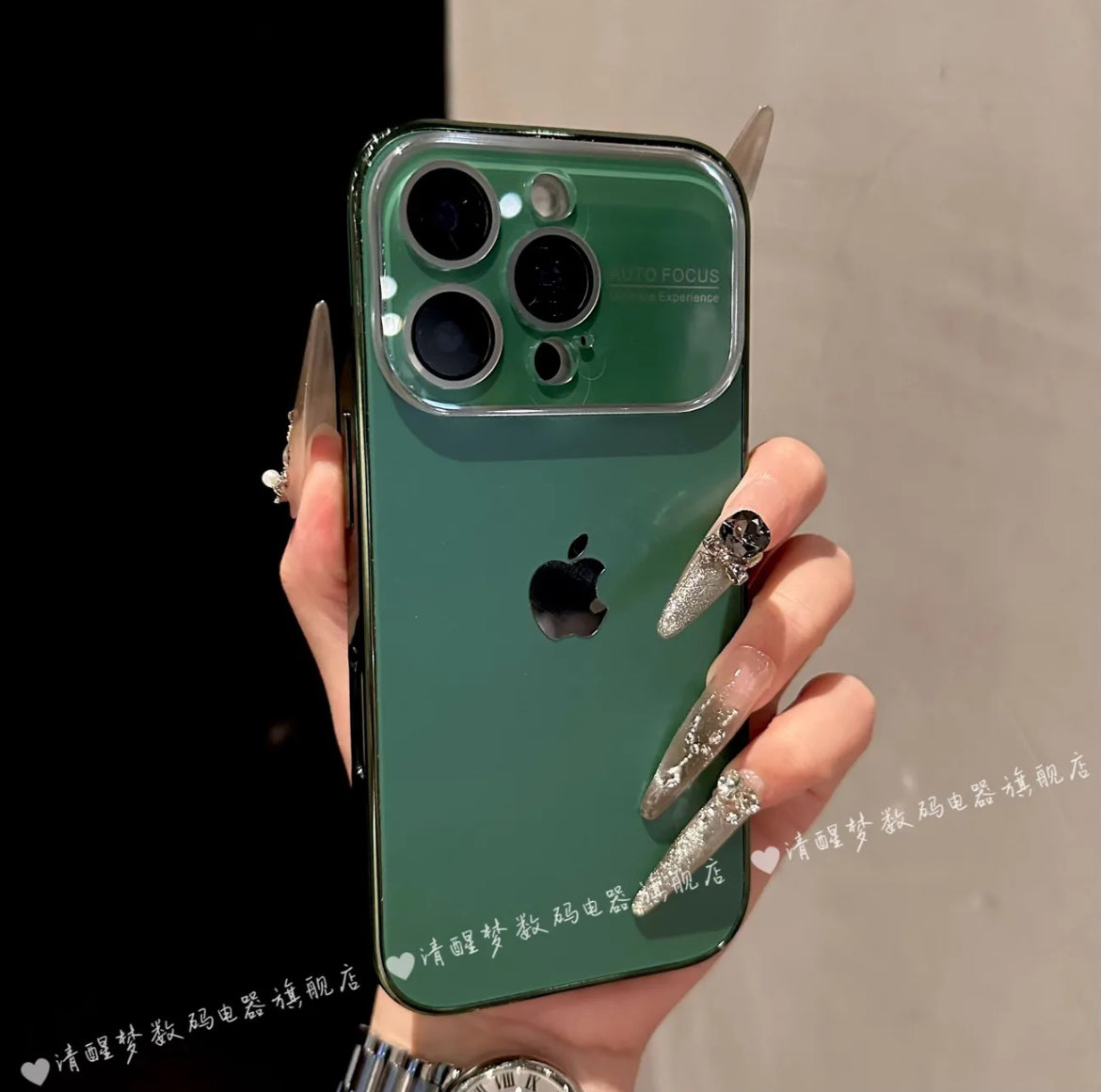 Apple 17/16/15/14/13/12/11 New Version Big Window Lens Protector iPhone Case