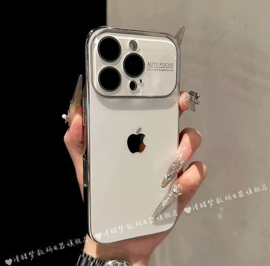 Apple 17/16/15/14/13/12/11 New Version Big Window Lens Protector iPhone Case