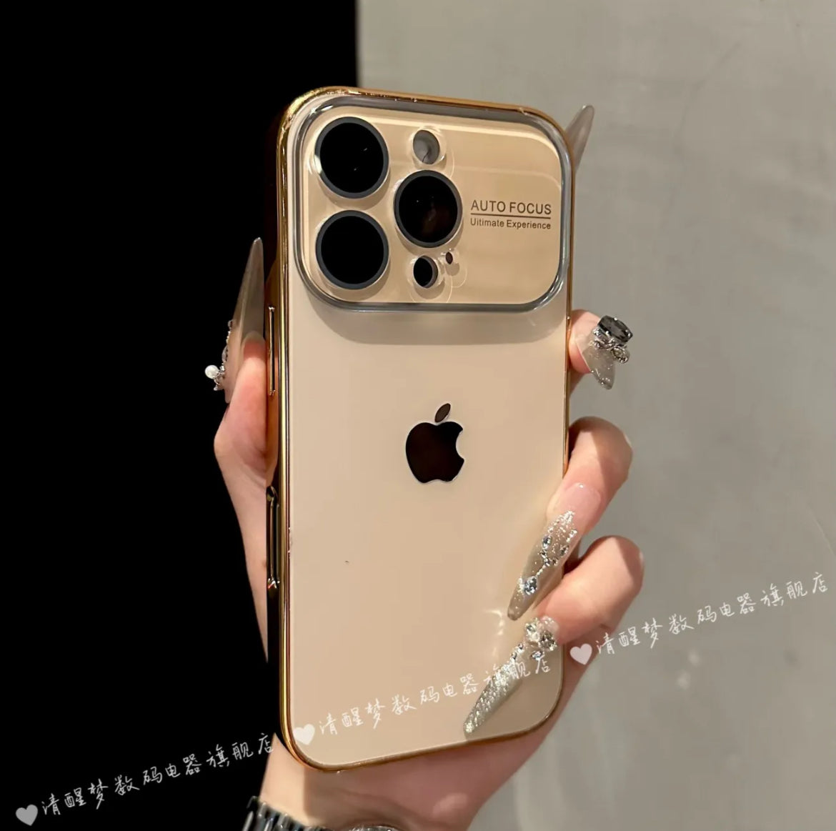 Apple 17/16/15/14/13/12/11 New Version Big Window Lens Protector iPhone Case