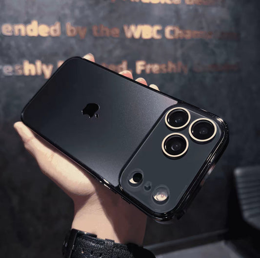 Nano-matte skin-feel electroplated lens film for iPhone 17-11 case