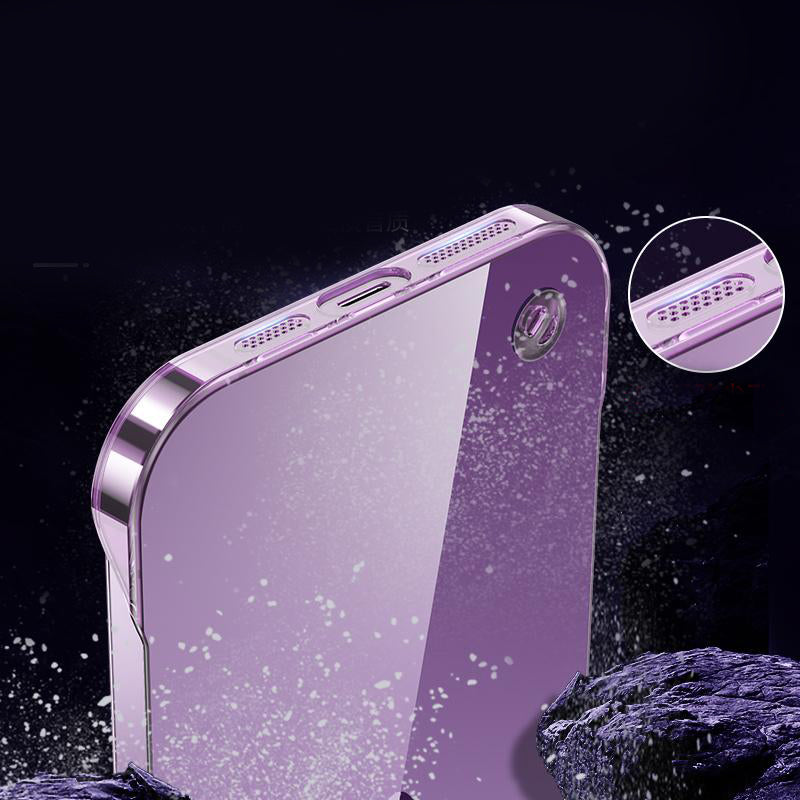 Ultra-Thin Clear Borderless Gradient iPhone Case