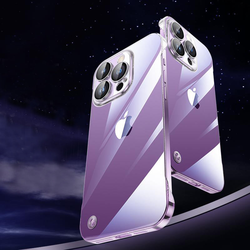 Ultra-Thin Clear Borderless Gradient iPhone Case