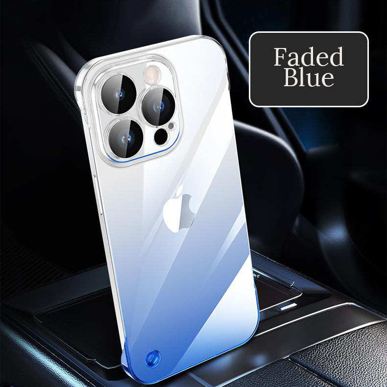 Ultra-Thin Clear Borderless Gradient iPhone Case