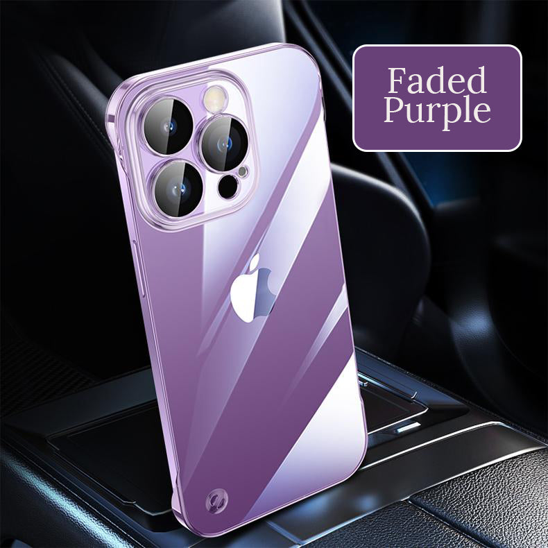 Ultra-Thin Clear Borderless Gradient iPhone Case
