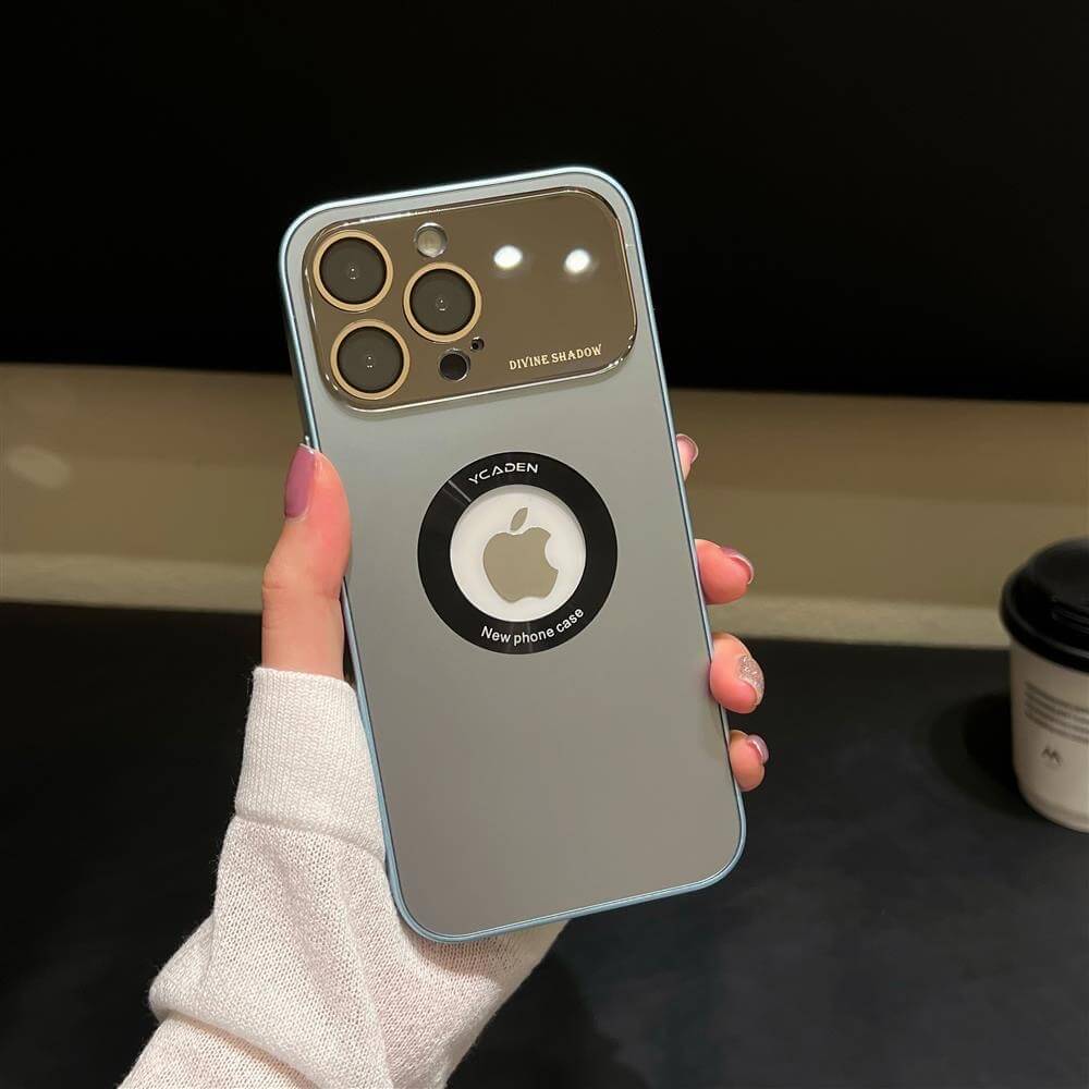 AG magsafe Pro logoview glass phone case Apple_Shopier