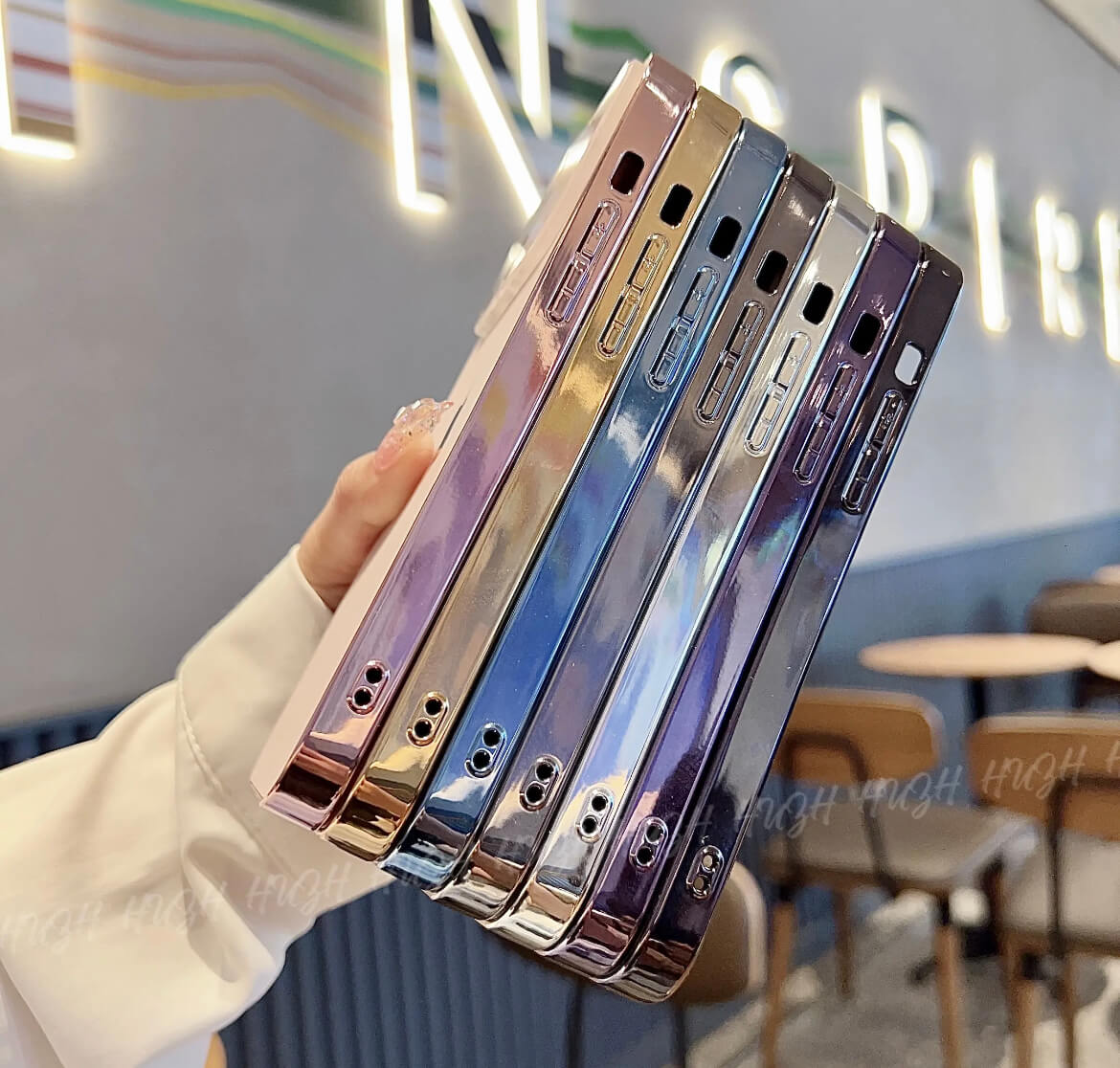iPhone 16-11AG Glass Backplane Lens Integrated Phone Case
