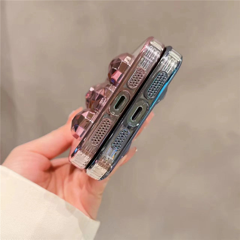 3D CRYSTAL BEAR IPHONE CASE WITH CAMERA PROTECTOR