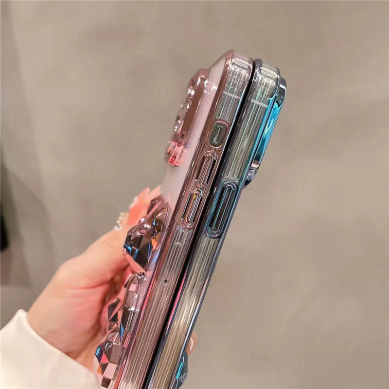 3D CRYSTAL BEAR IPHONE CASE WITH CAMERA PROTECTOR