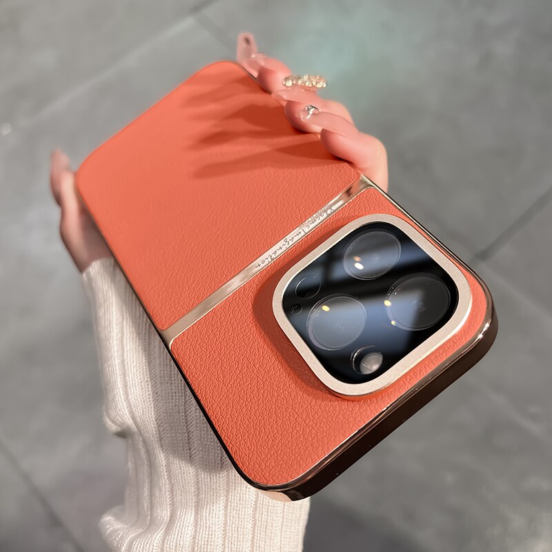 Bumper Camera Lens Full Protection Plating Case For iPhone