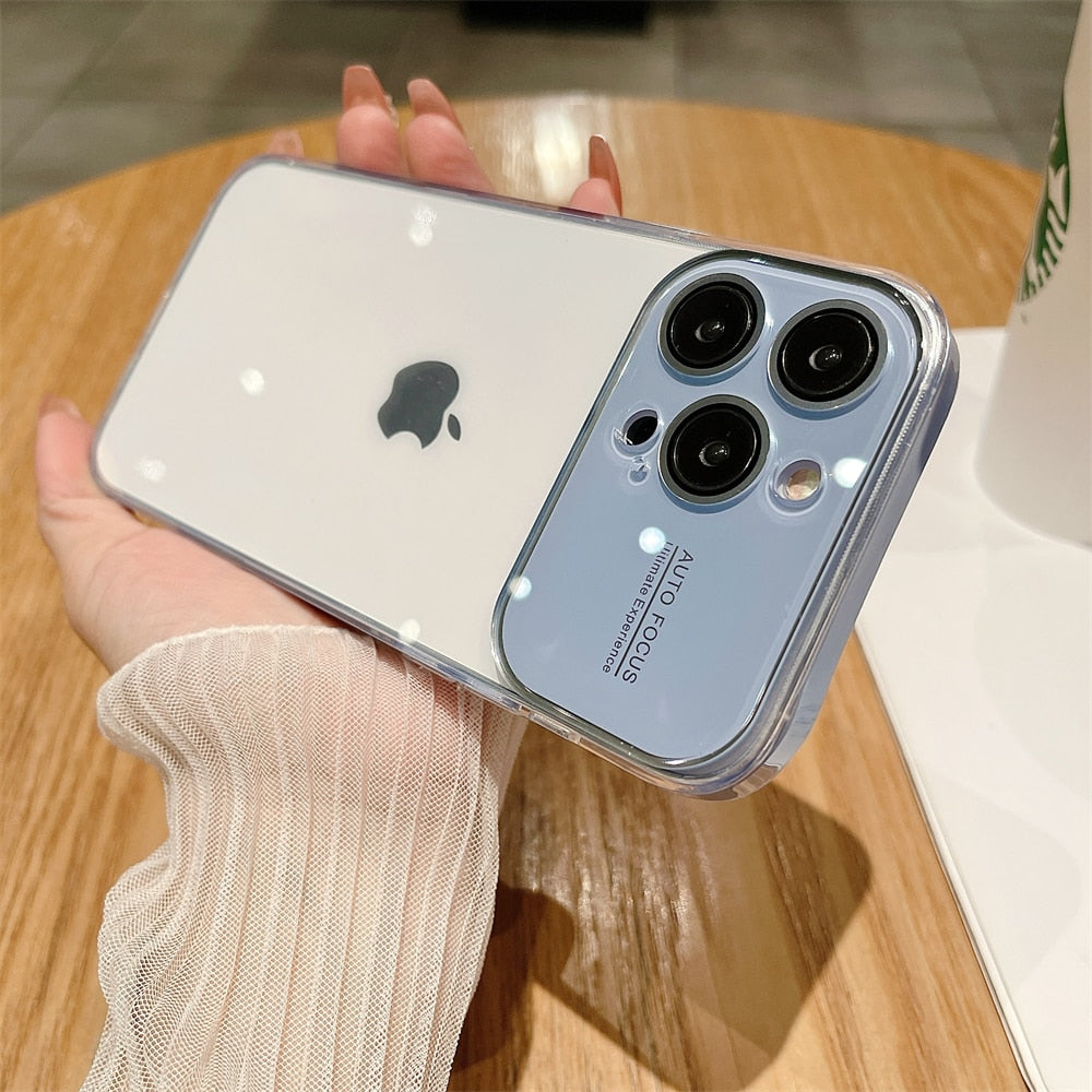 Big Window Camera Film Protection Case for iPhone