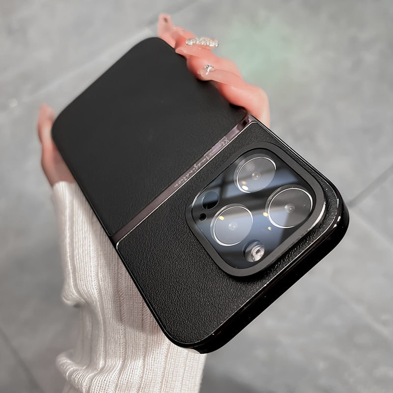 Bumper Camera Lens Full Protection Plating Case For iPhone