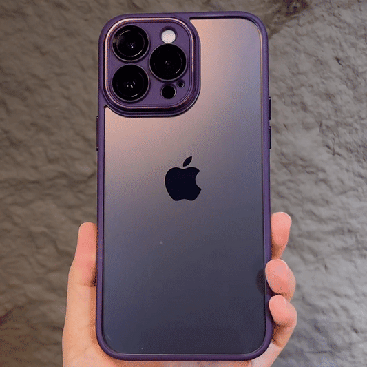 Luxury Look Shockproof Camera Protection iPhone Case