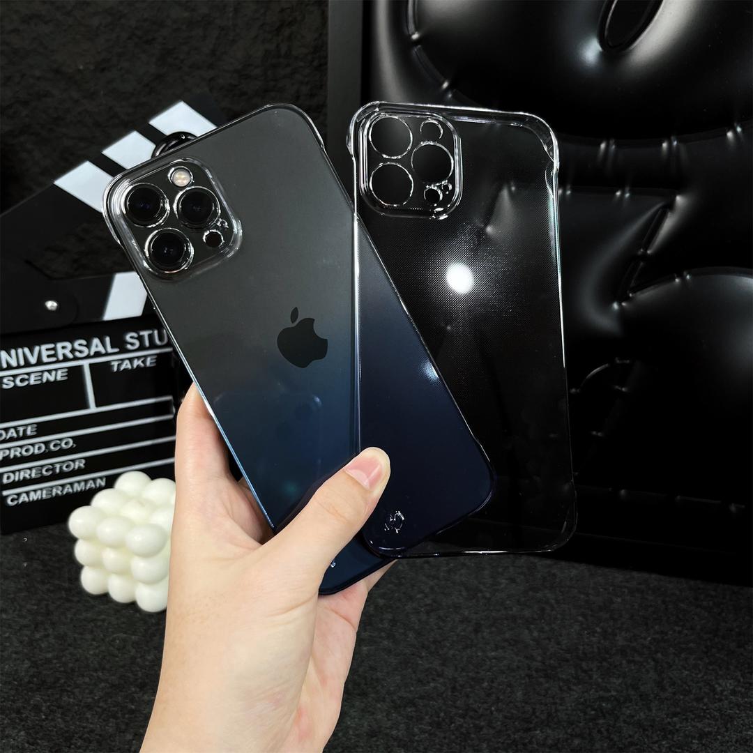 Faded Color Borderless Ultra Thin Clear iPhone Case