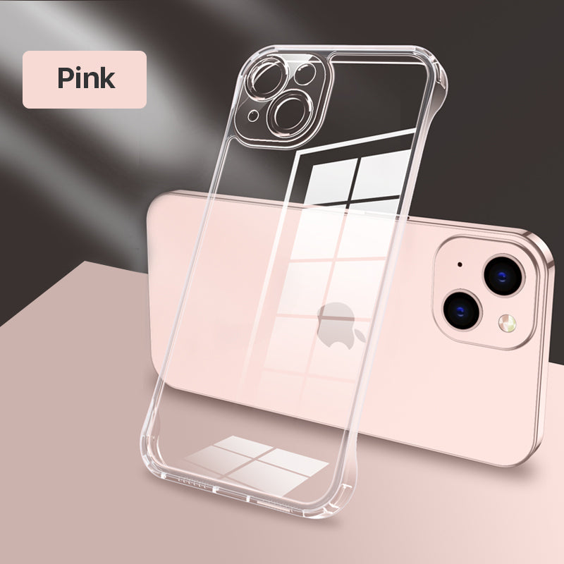 Ultra-Thin Borderless High-Transparent Glass iPhone Case
