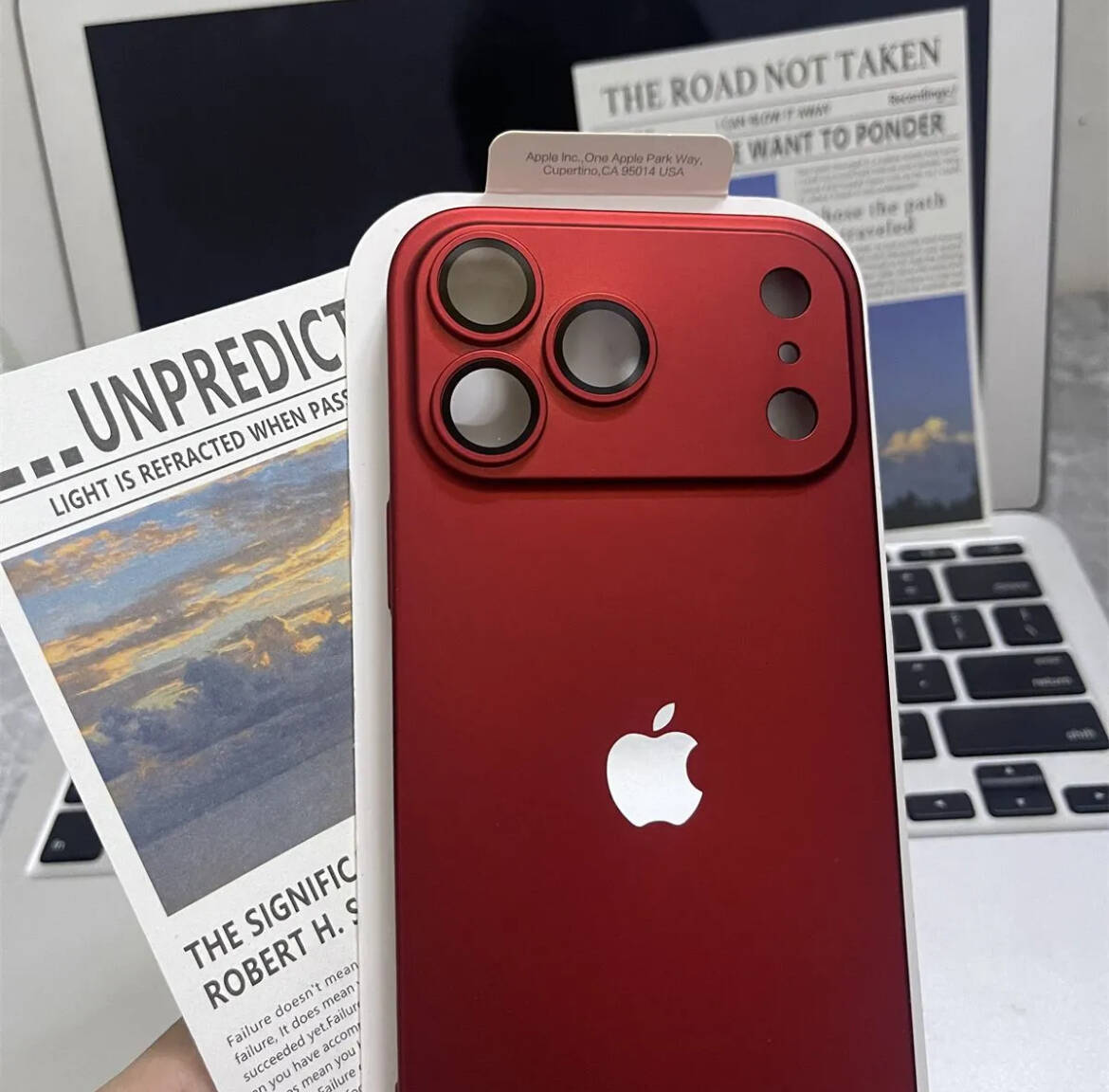 مبيعات هواتف Apple المحمولة 16/15/14/13/12/11 iPhone 16promax-هيكل فائق النحافة غير لامع طراز جديد