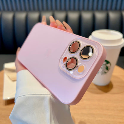 High-class Frosted Anty-Drop Lens Protection Film Case