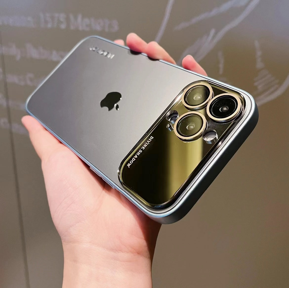 Apple 15-11 mobile phone case goggles with large window/high-end feel. Frosted all-inclusive