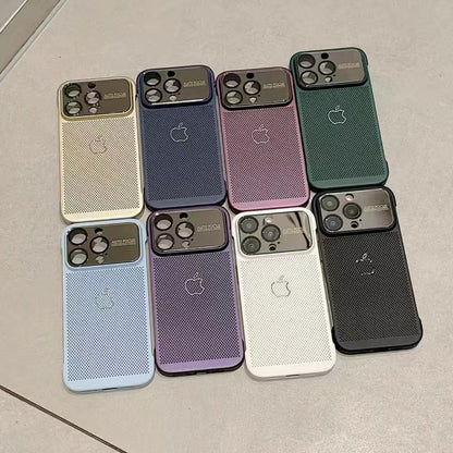 جراب هاتف Apple الجديد، قابل للتهوية، ومُبدد للحرارة، بدون إطار