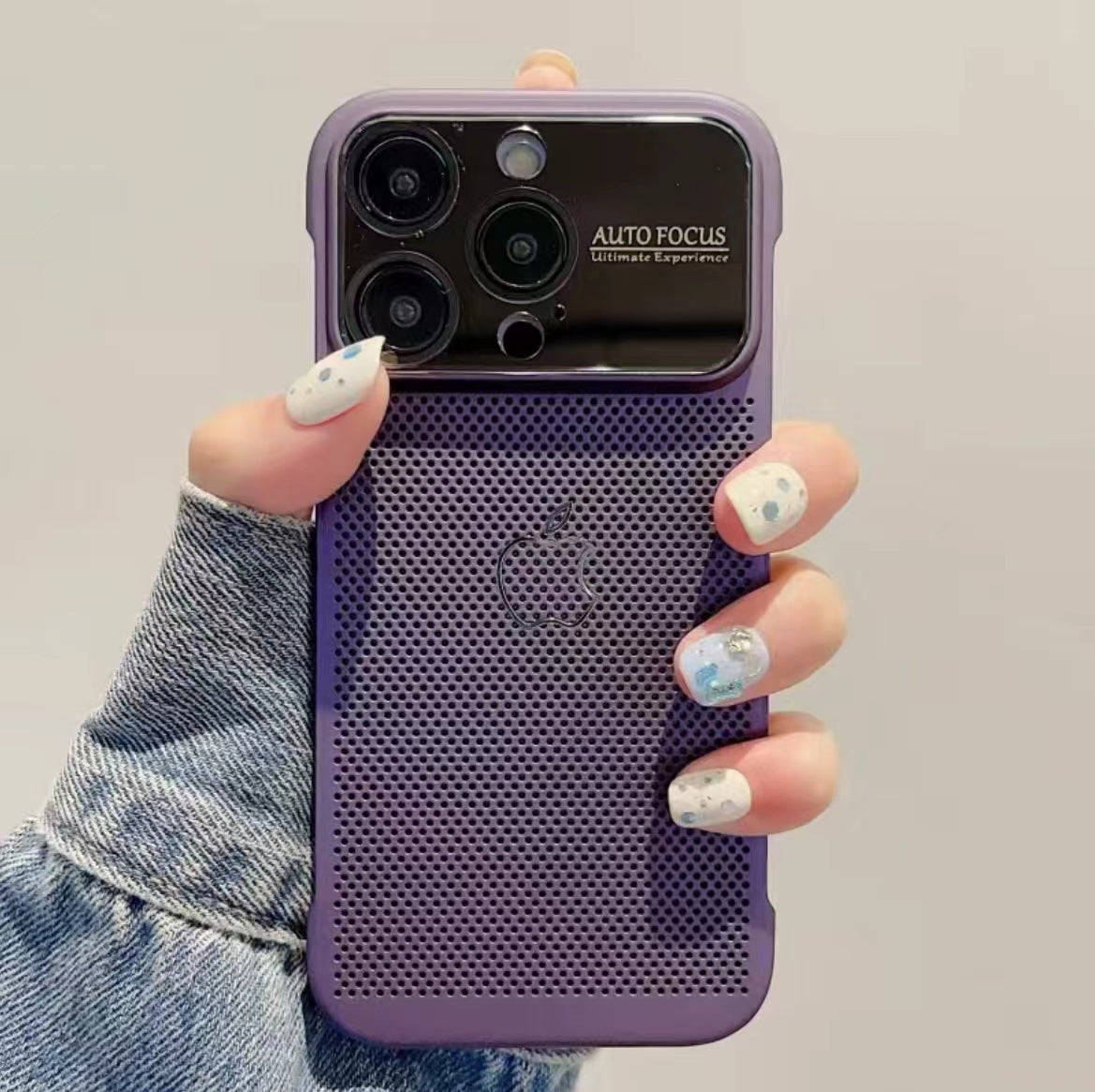 جراب هاتف Apple الجديد، قابل للتهوية، ومُبدد للحرارة، بدون إطار