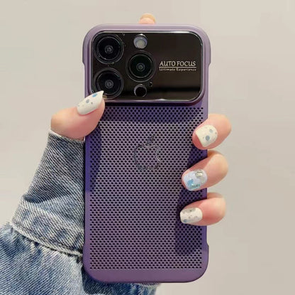 جراب هاتف Apple الجديد، قابل للتهوية، ومُبدد للحرارة، بدون إطار