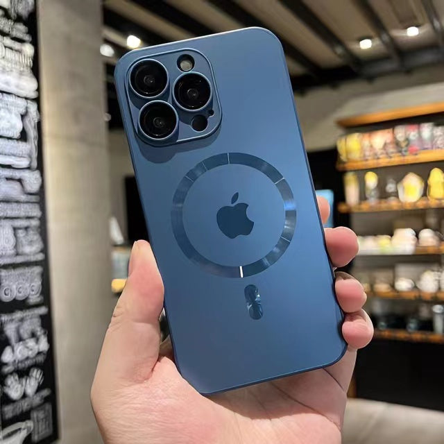 يأتي هاتف Apple16/15/14/13/12 مع غطاء عدسة AG streamer المغناطيسي غير اللامع