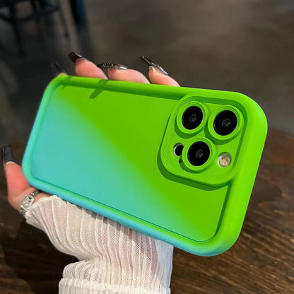 ins gradient simple soft shell iPhone15/11 Apple premium