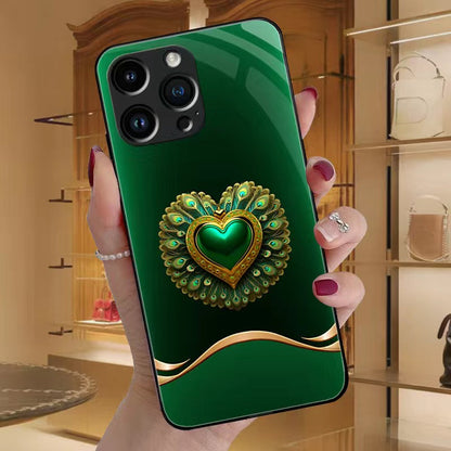 Apple phone case, glass, luxury and high-end