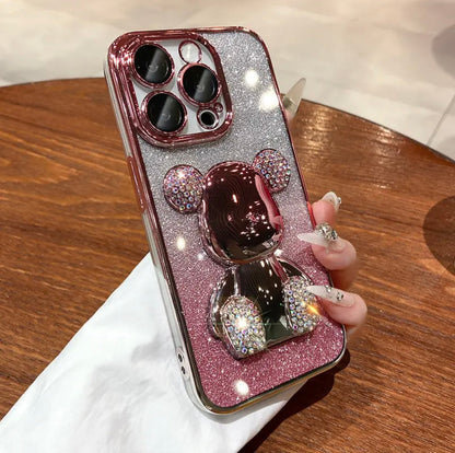 Apple 15promax with lens film 14pro violent bear creative iPhone13 trendy brand