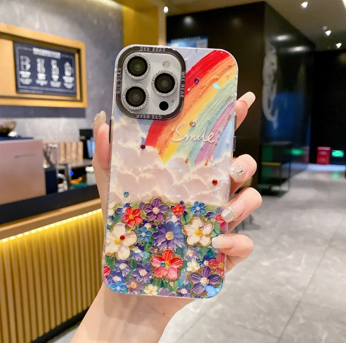 Apple 15promax with lens film 14pro violent bear creative iPhone13 trendy brand