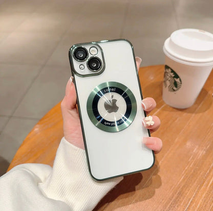Premium Magsafing Clear iPhone Case with Camera Protector